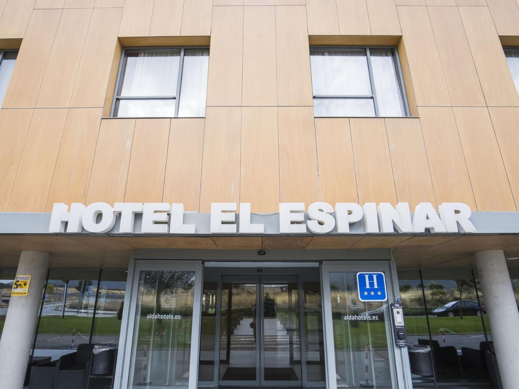 Hotel Alda El Espinar Esterno foto